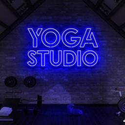 Yoga Studio Neon Sign