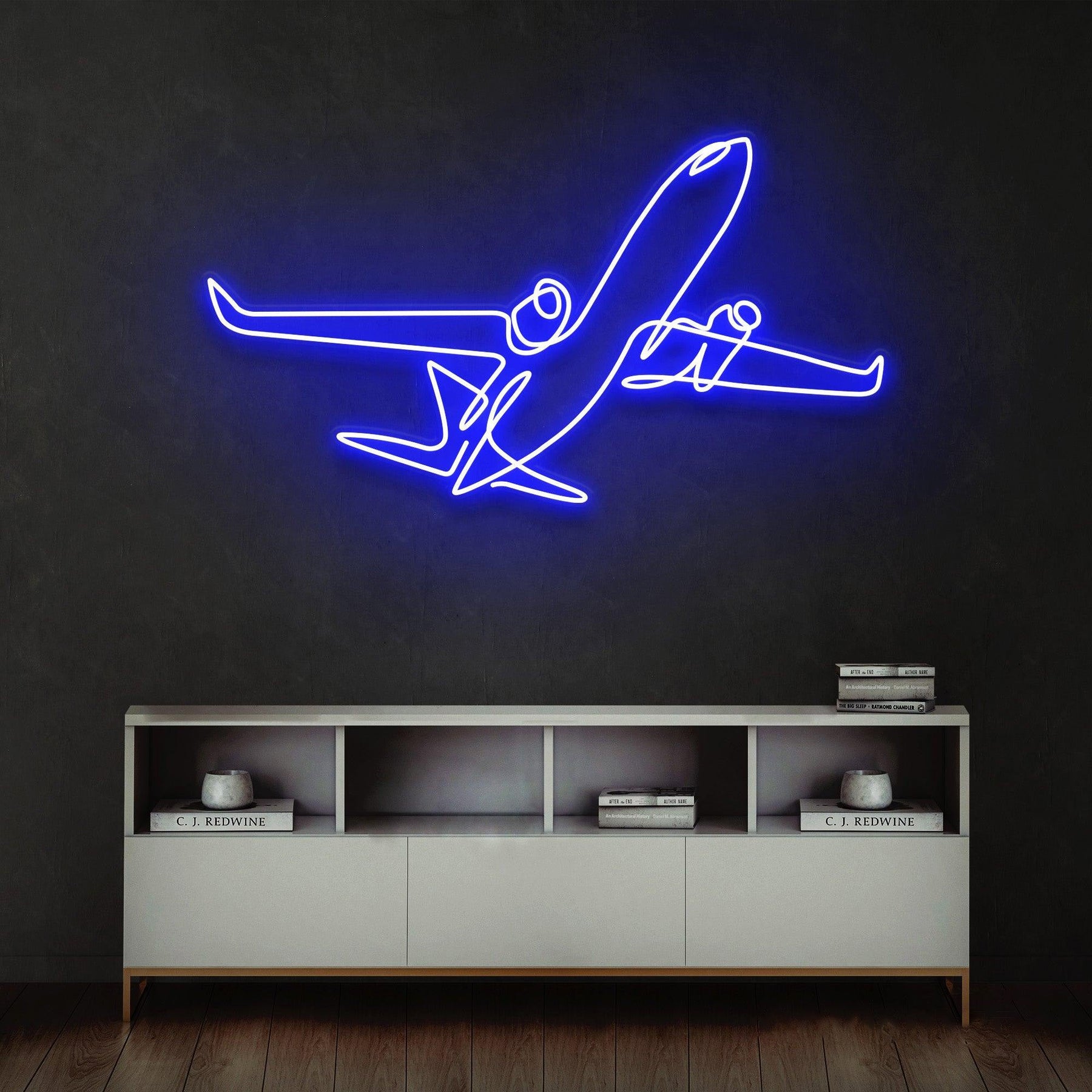 The Airplane Neon Sign