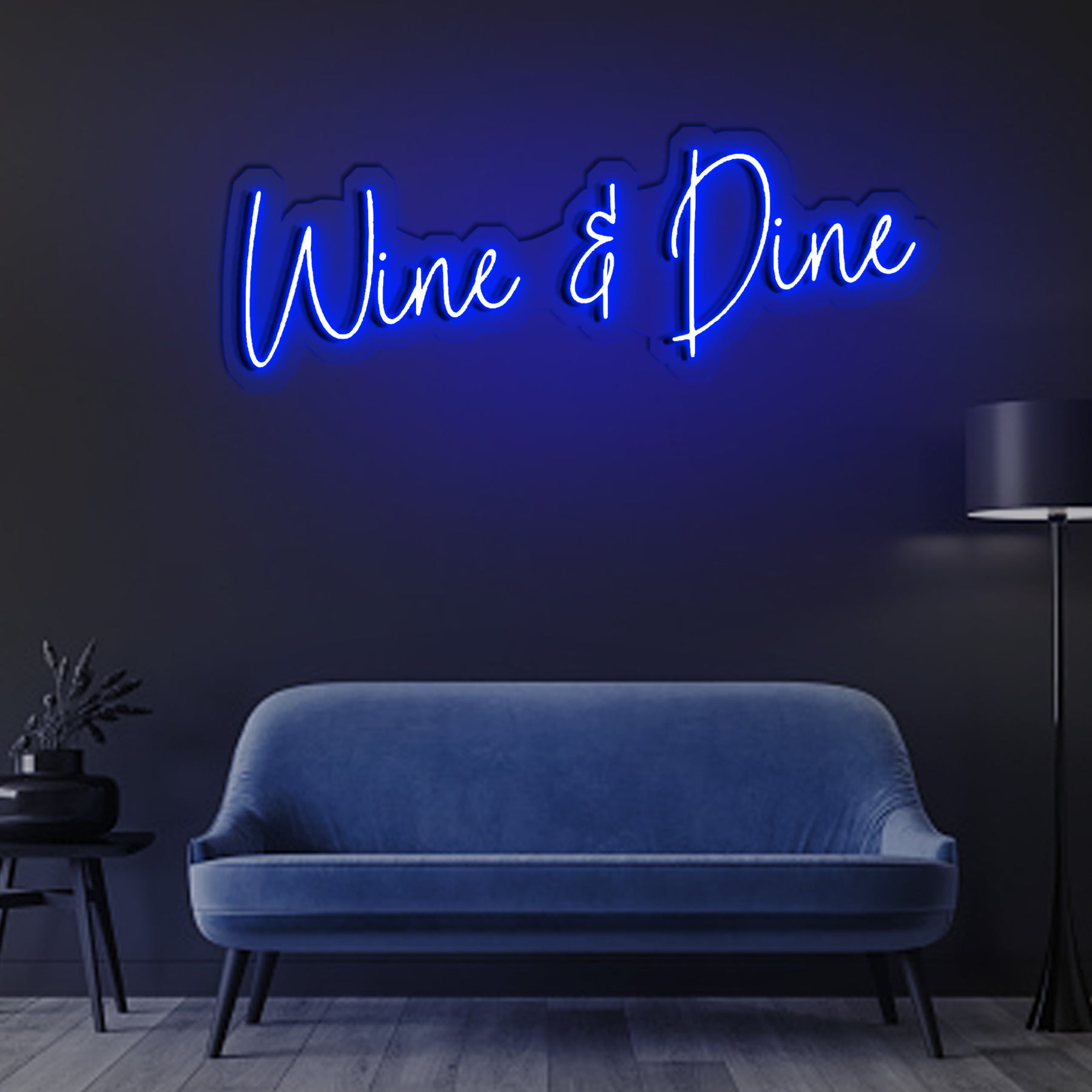 Wine & Dine Neon Sign