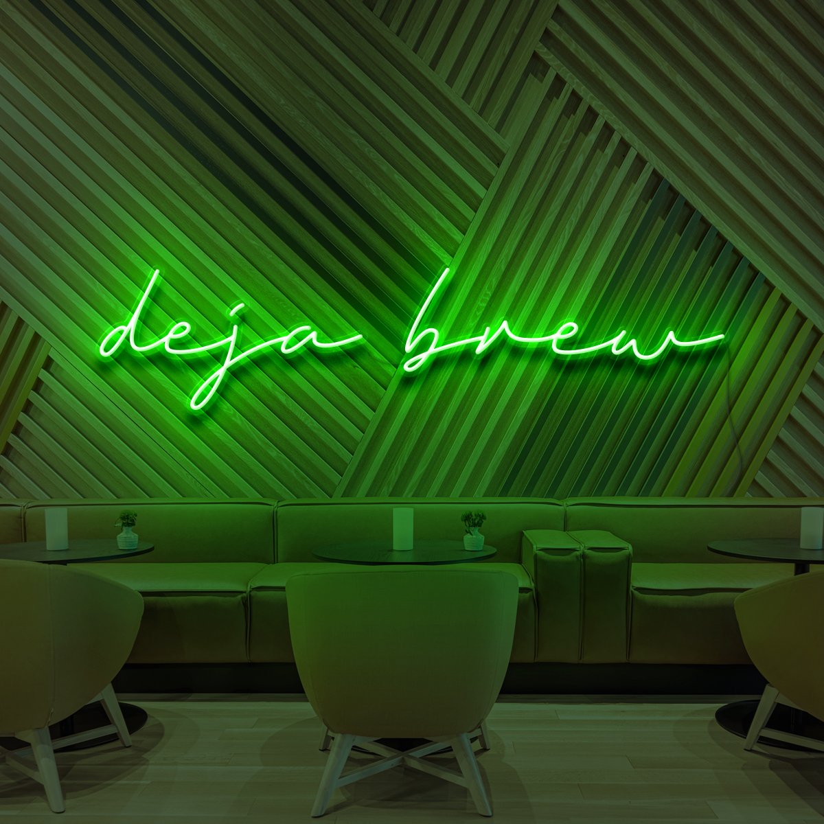 Deja Brew Neon Sign