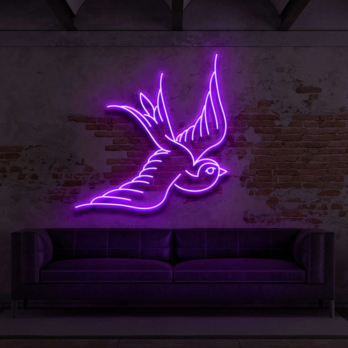 Swallow Neon Sign