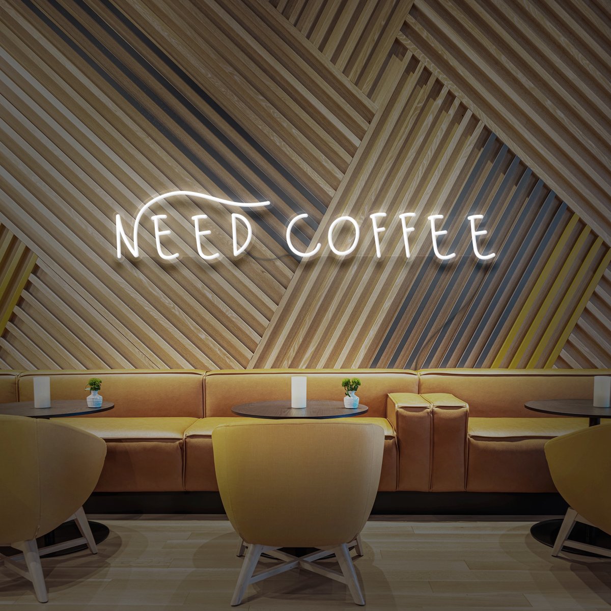 Need Coffee Neon Sign