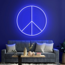 Peace Neon Sign