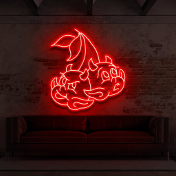 Devil Cherries Neon Sign