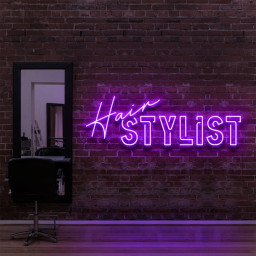 Hair Stylist Neon Sign