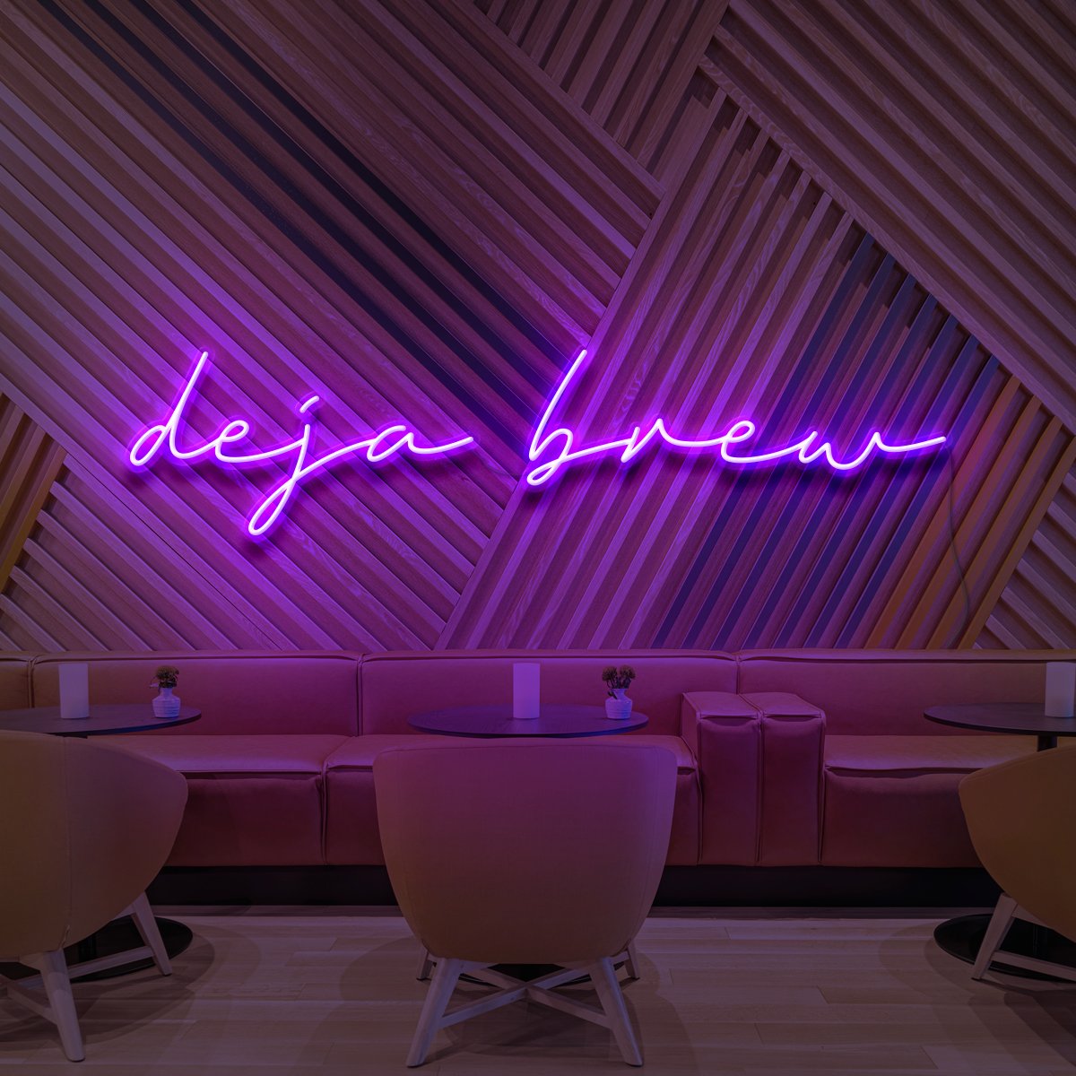 Deja Brew Neon Sign