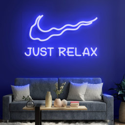 Just Relax Neon Sign