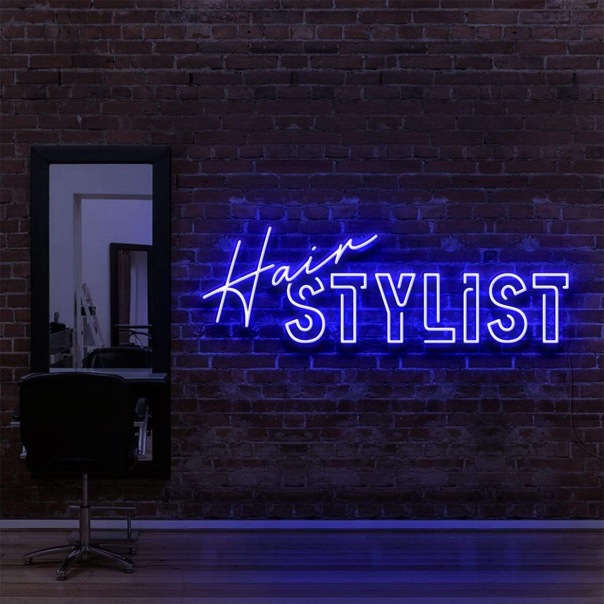 Hair Stylist Neon Sign