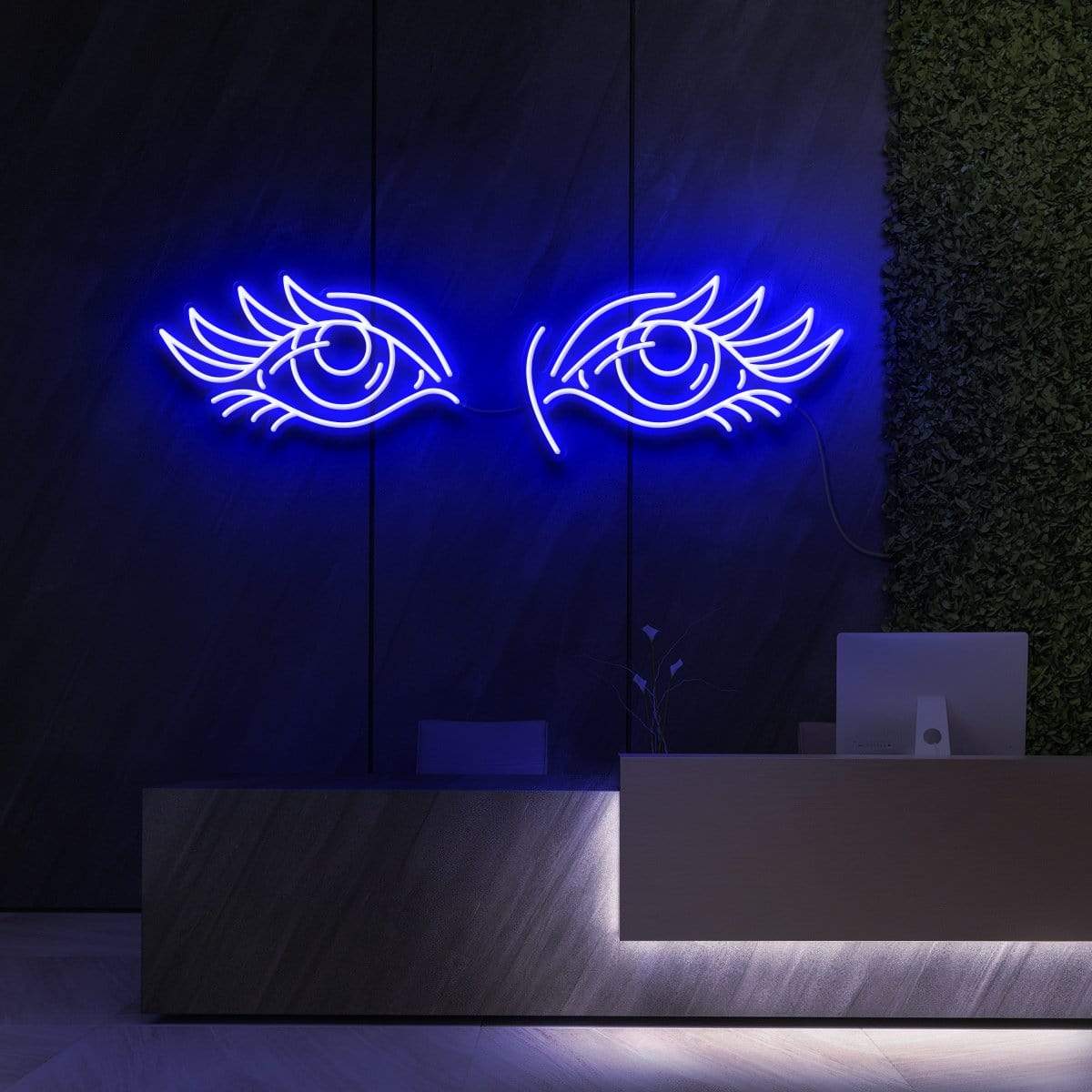 Eyes & Lashes Neon Sign