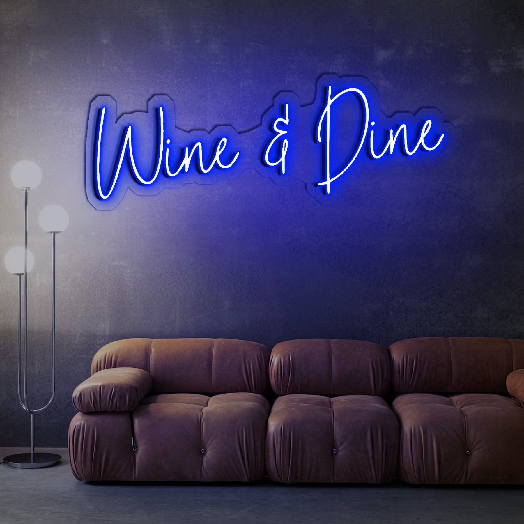 Wine & Dine Neon Sign