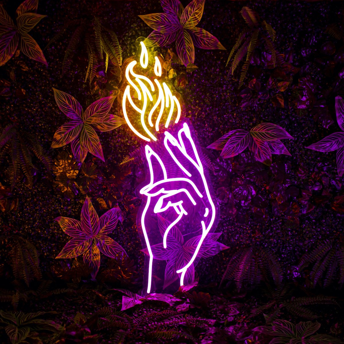 Hand of Passion Neon Sign