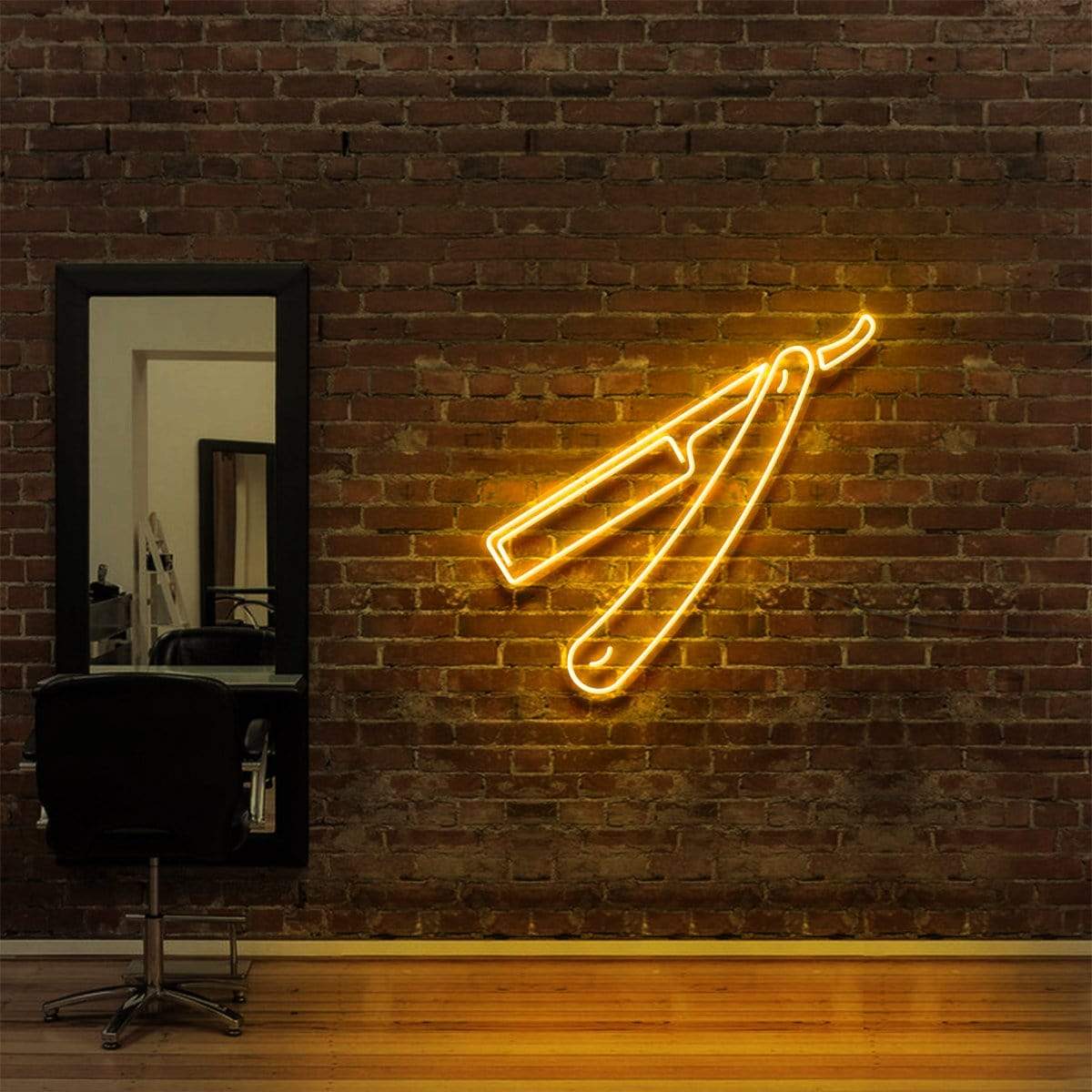 Razor Blade Neon Sign