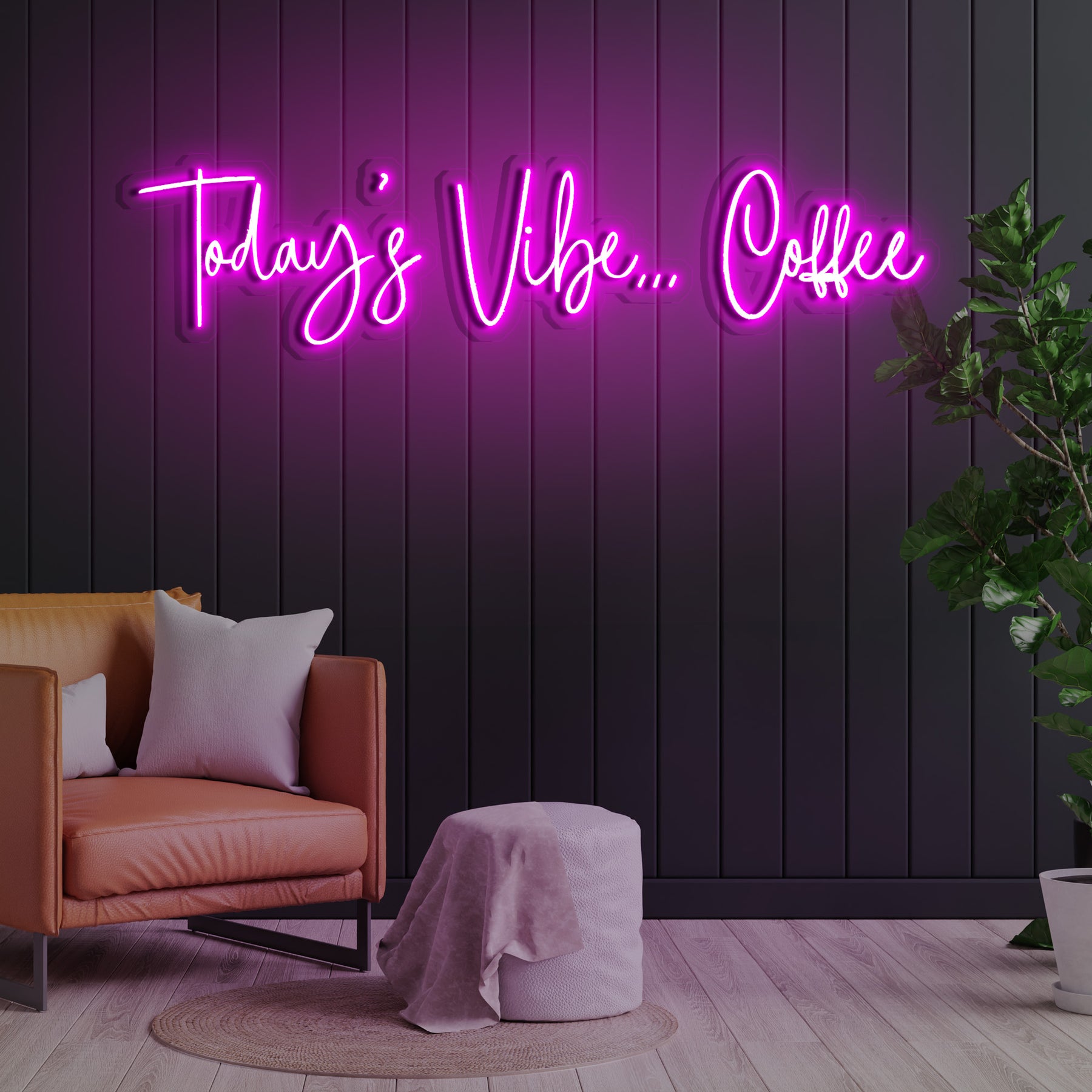 Today's Vibe... Coffee Neon Sign