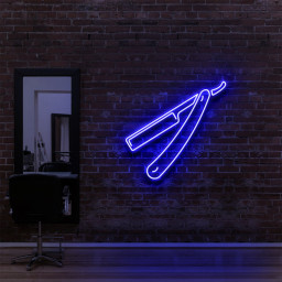 Razor Blade Neon Sign