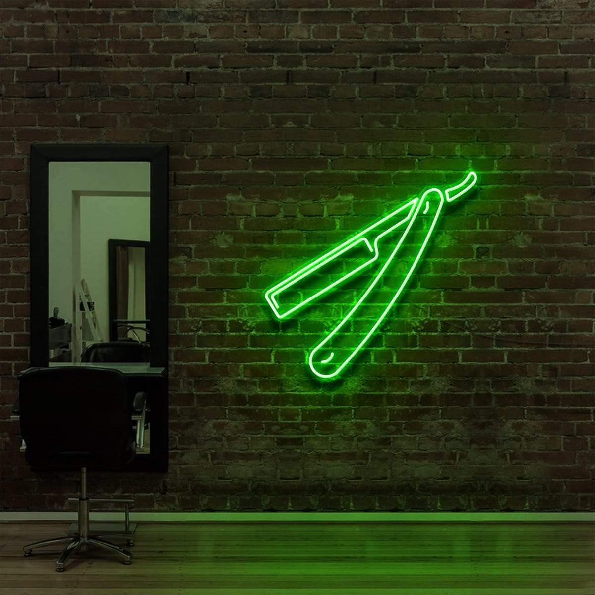 Razor Blade Neon Sign