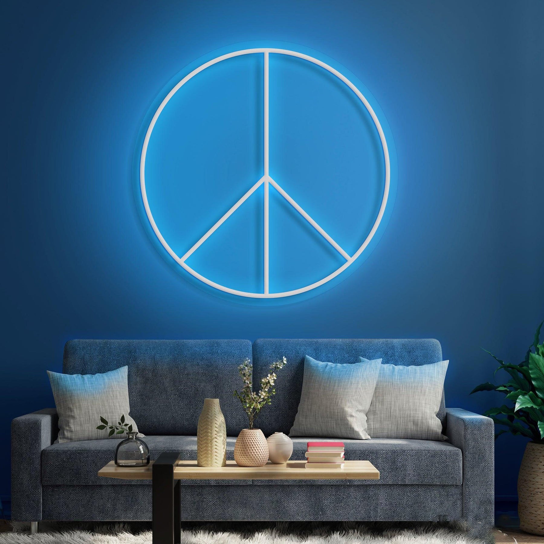 Peace Neon Sign