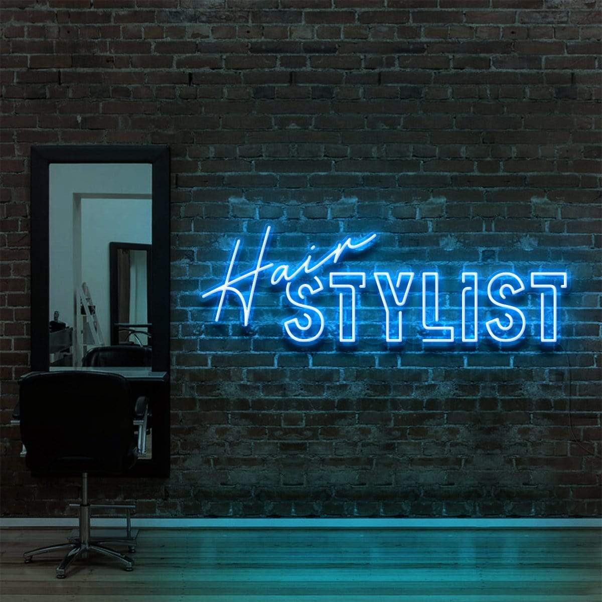 Hair Stylist Neon Sign