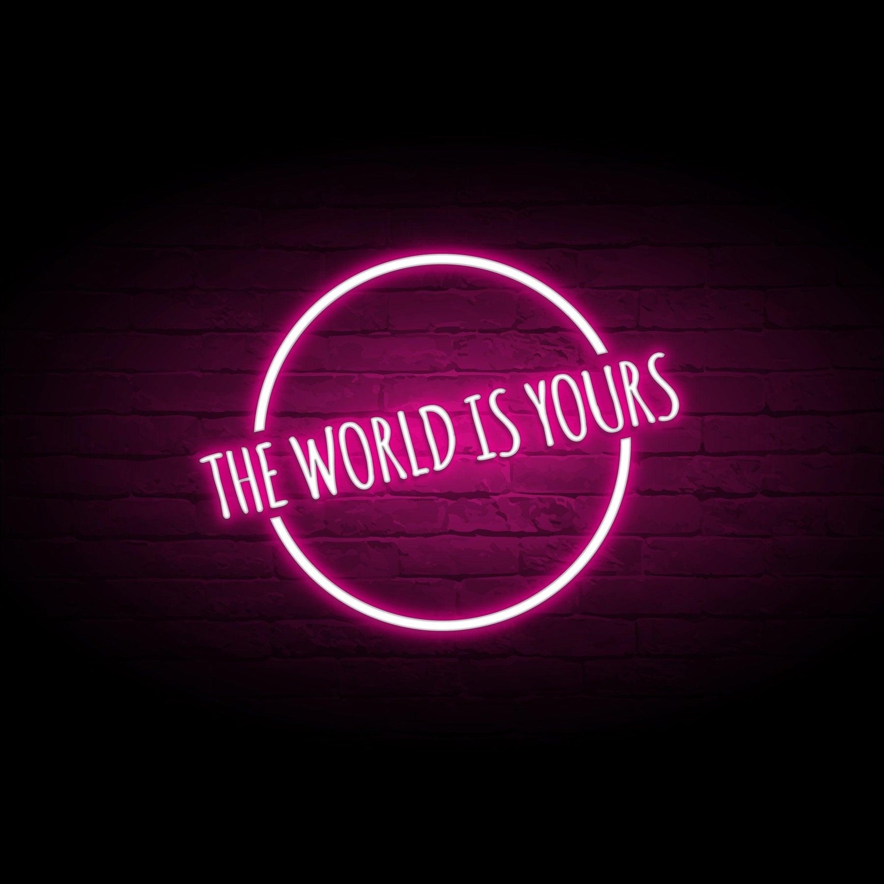 The World Is Your Neon Sign