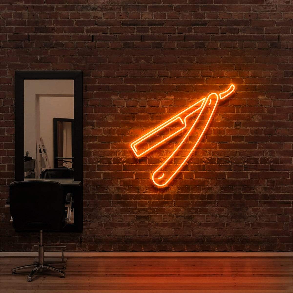 Razor Blade Neon Sign