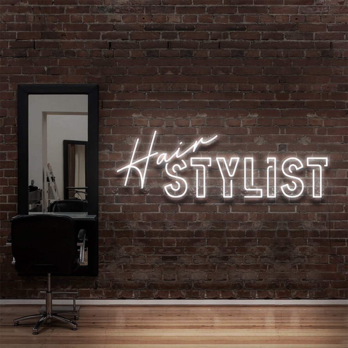 Hair Stylist Neon Sign