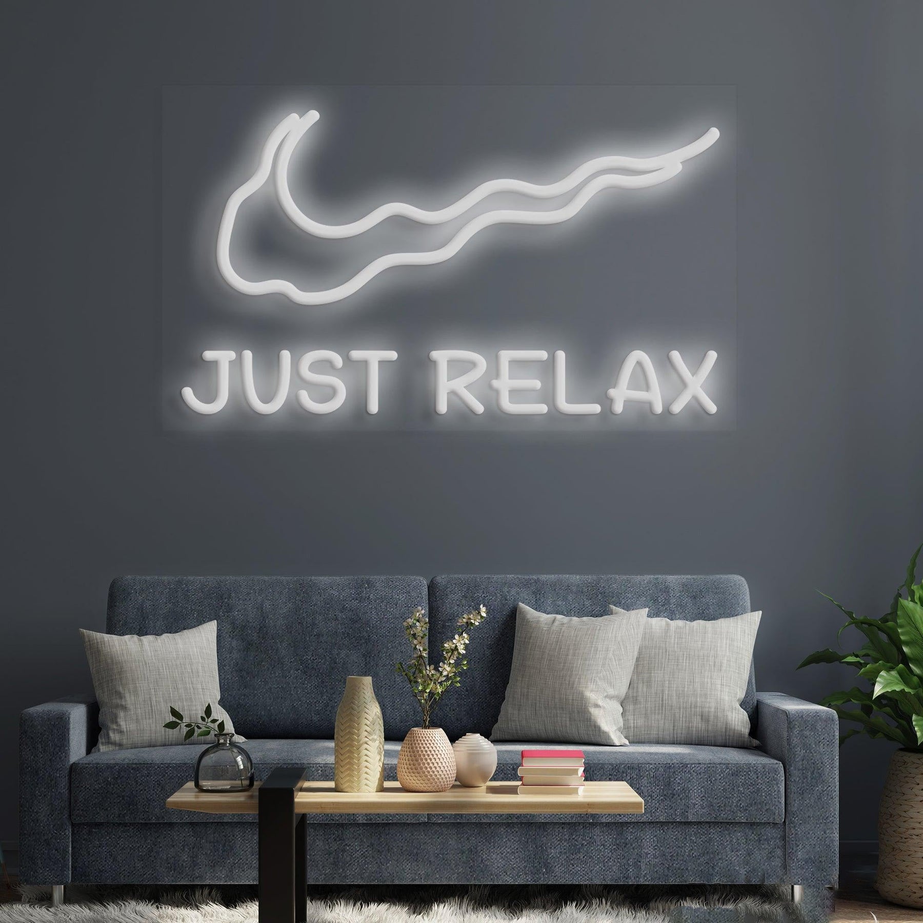 Just Relax Neon Sign