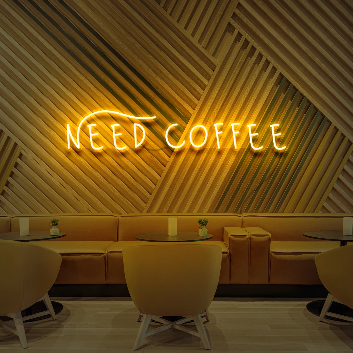 Need Coffee Neon Sign