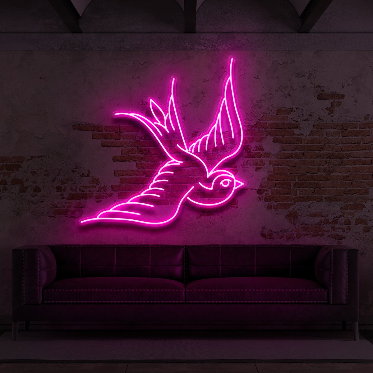 Swallow Neon Sign