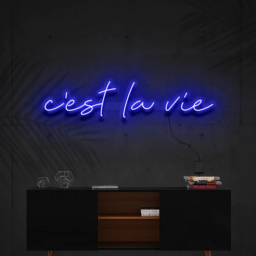 C'est La Vie Neon Sign