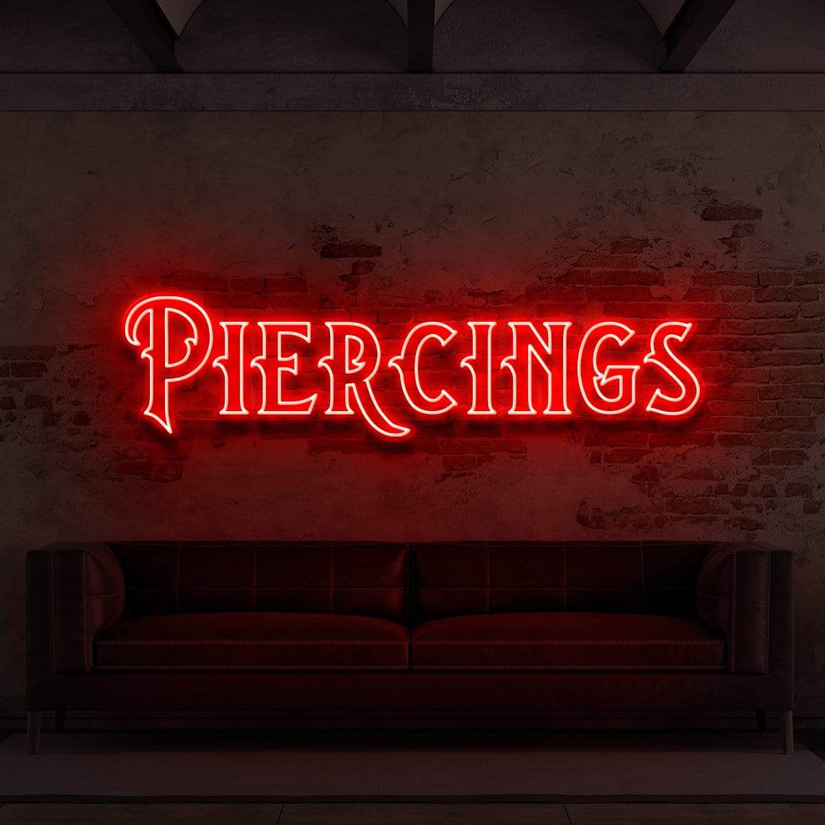 Piercings Neon Sign