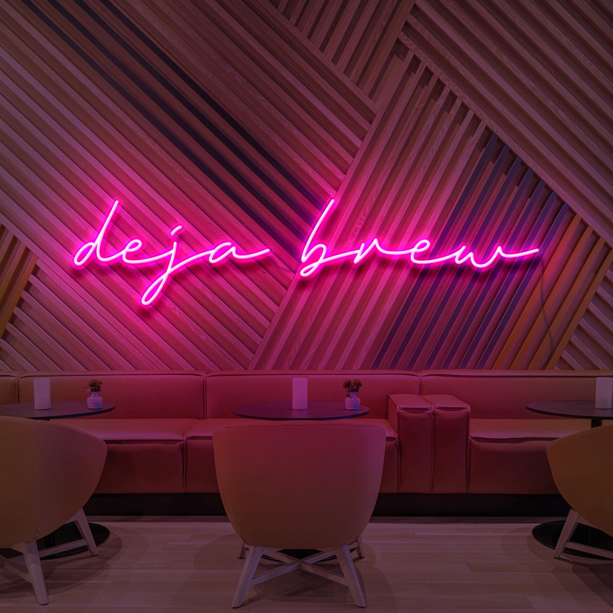 Deja Brew Neon Sign