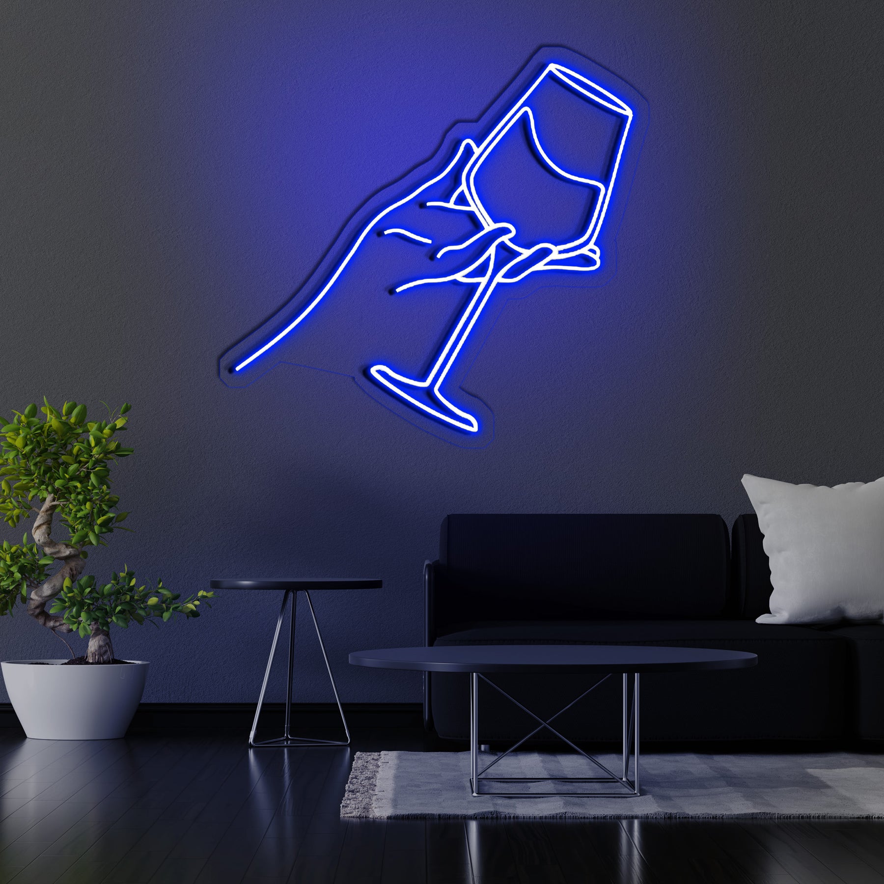 Wine Tasting Neon Sign