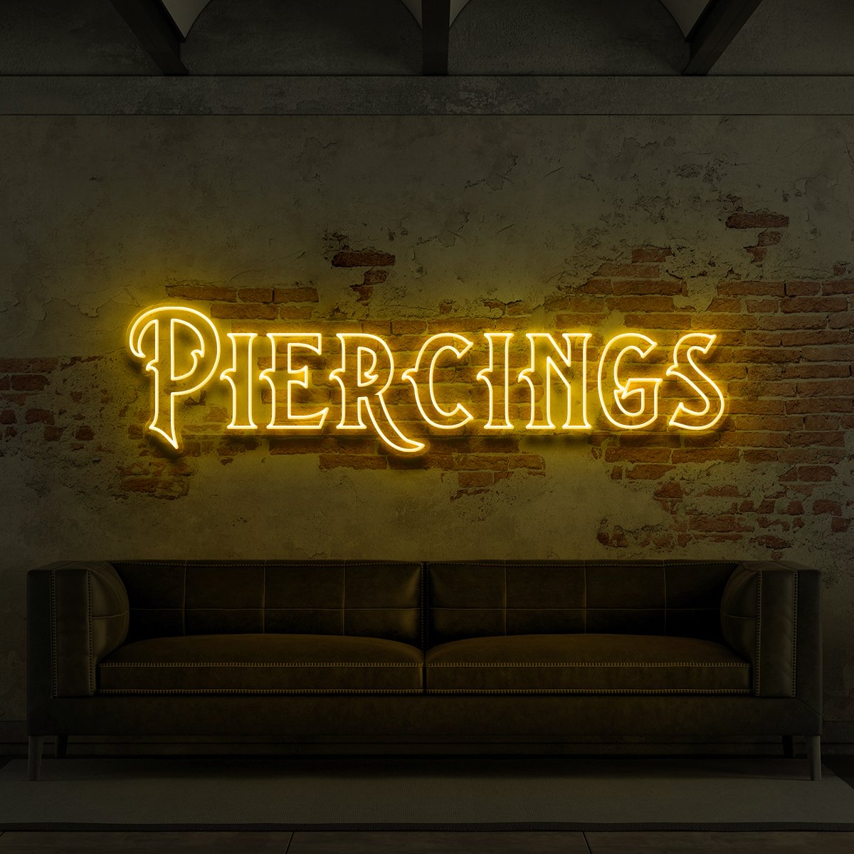 Piercings Neon Sign