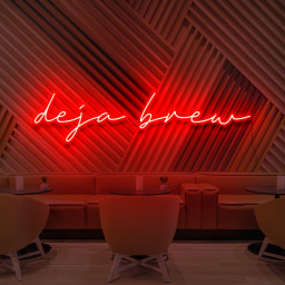 Deja Brew Neon Sign