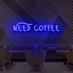 Need Coffee Neon Sign