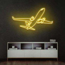 The Airplane Neon Sign