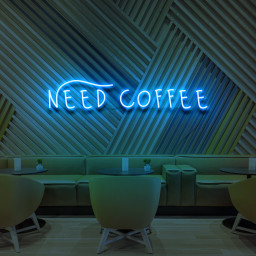 Need Coffee Neon Sign