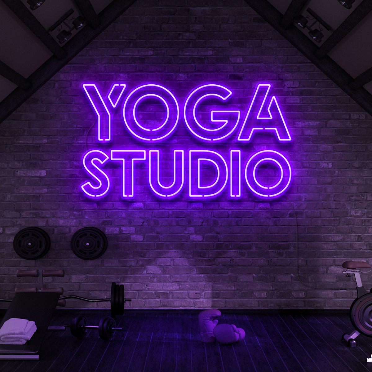 Yoga Studio Neon Sign