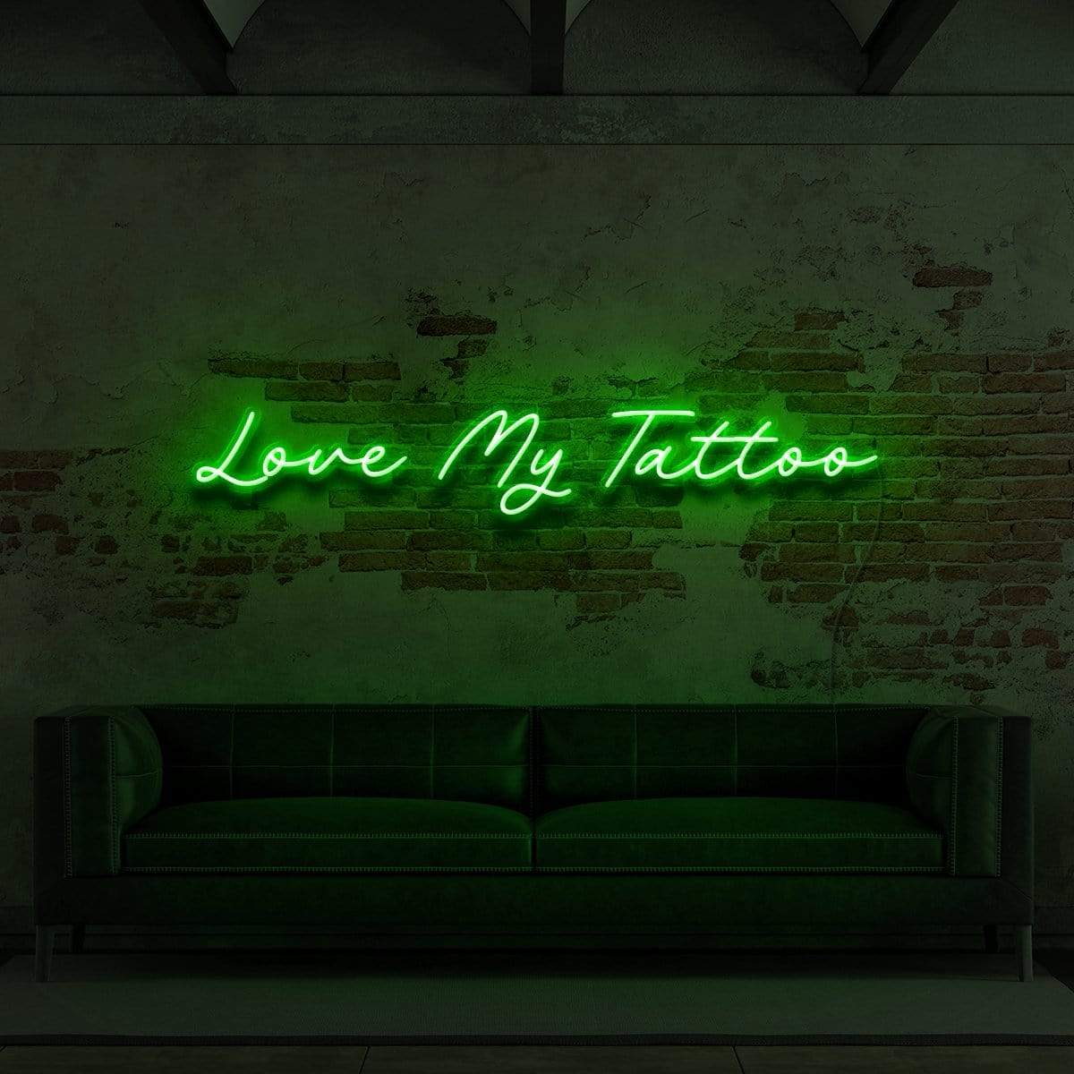 Love My Tattoo Neon Sign