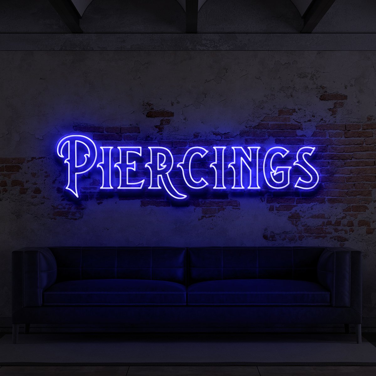 Piercings Neon Sign