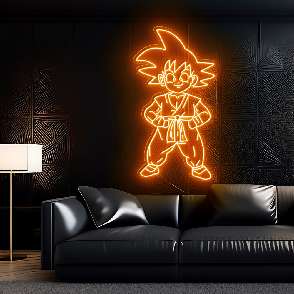 Goten Dragon Ball Z Neon Sign Anime Art Sign Decor