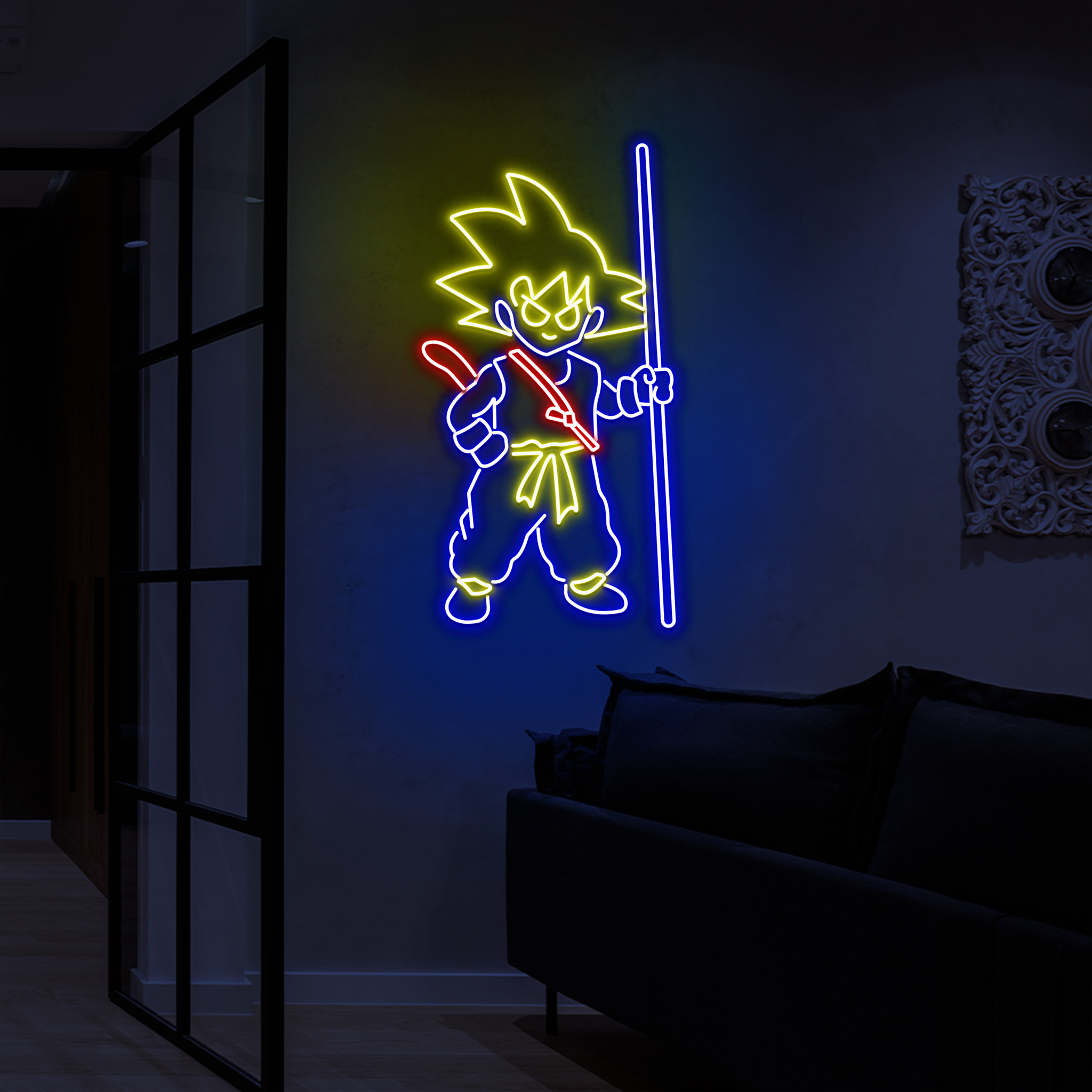 Gohan Dragon Ball Z Neon Sign Gifts For Kids