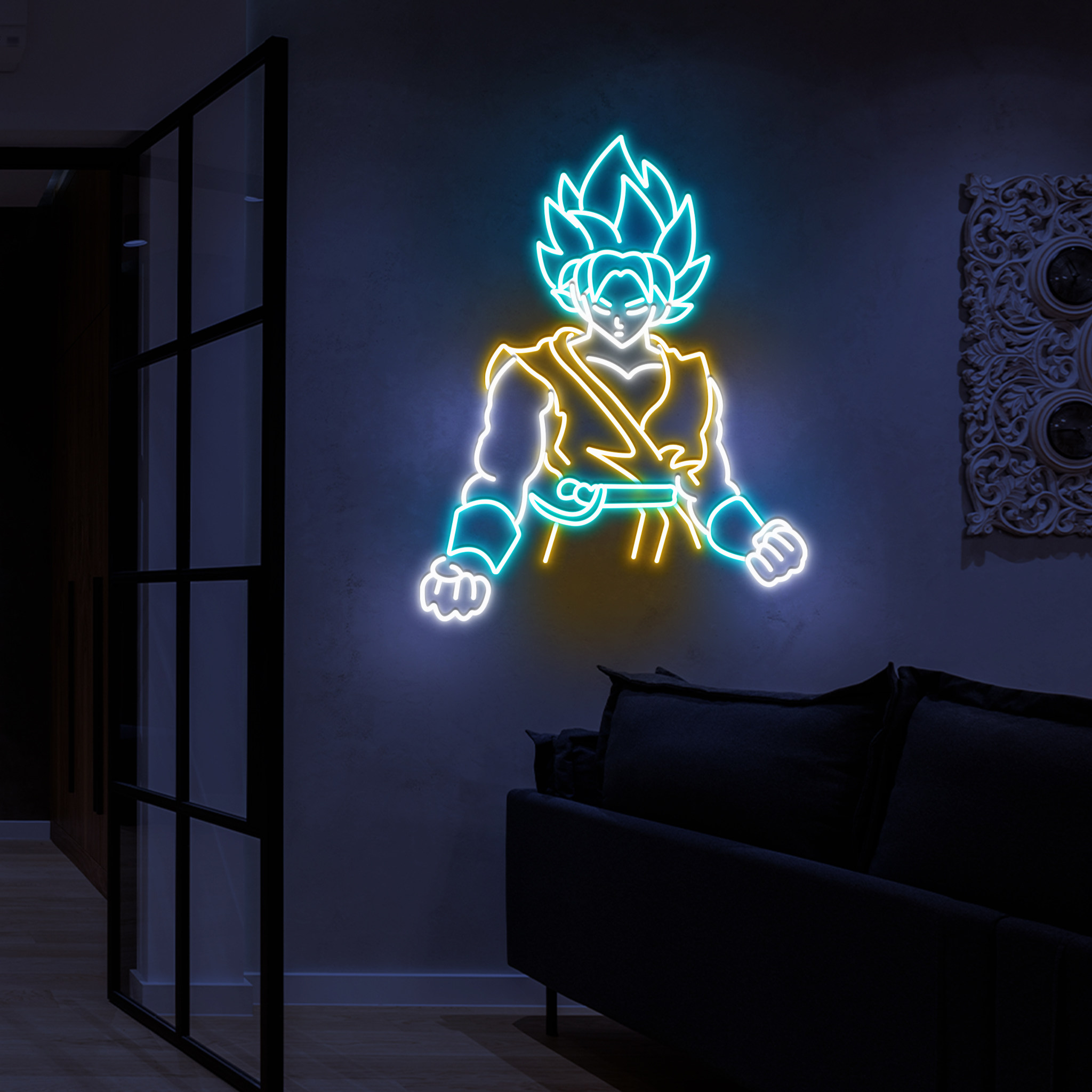 Goku Neon Sign Dragon Ball Z LED Wall Decor