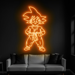 Goten Dragon Ball Z Neon Sign Anime Art Sign Decor