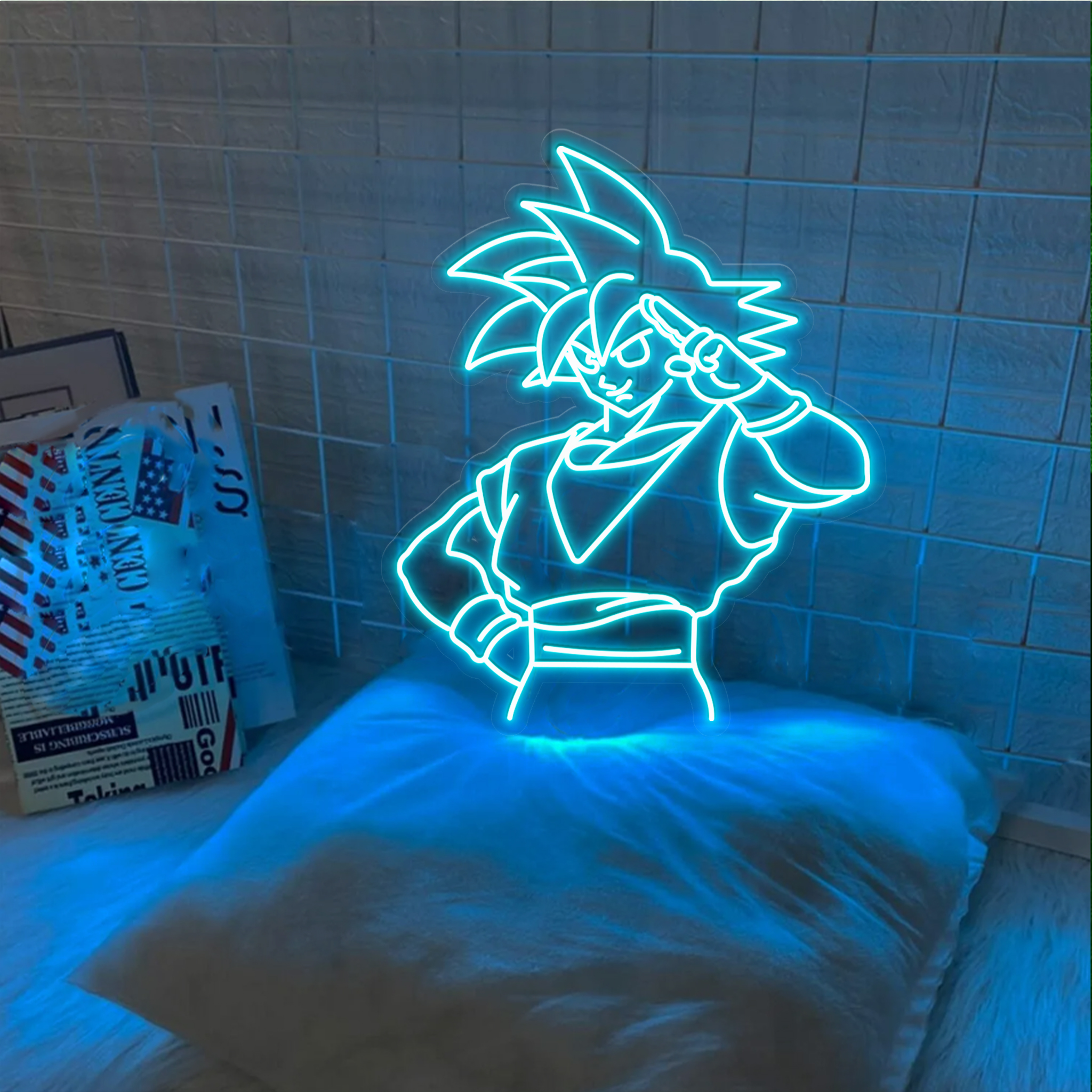 Son Goku Dragon Ball Neon Sign Anime Light Wall Decor