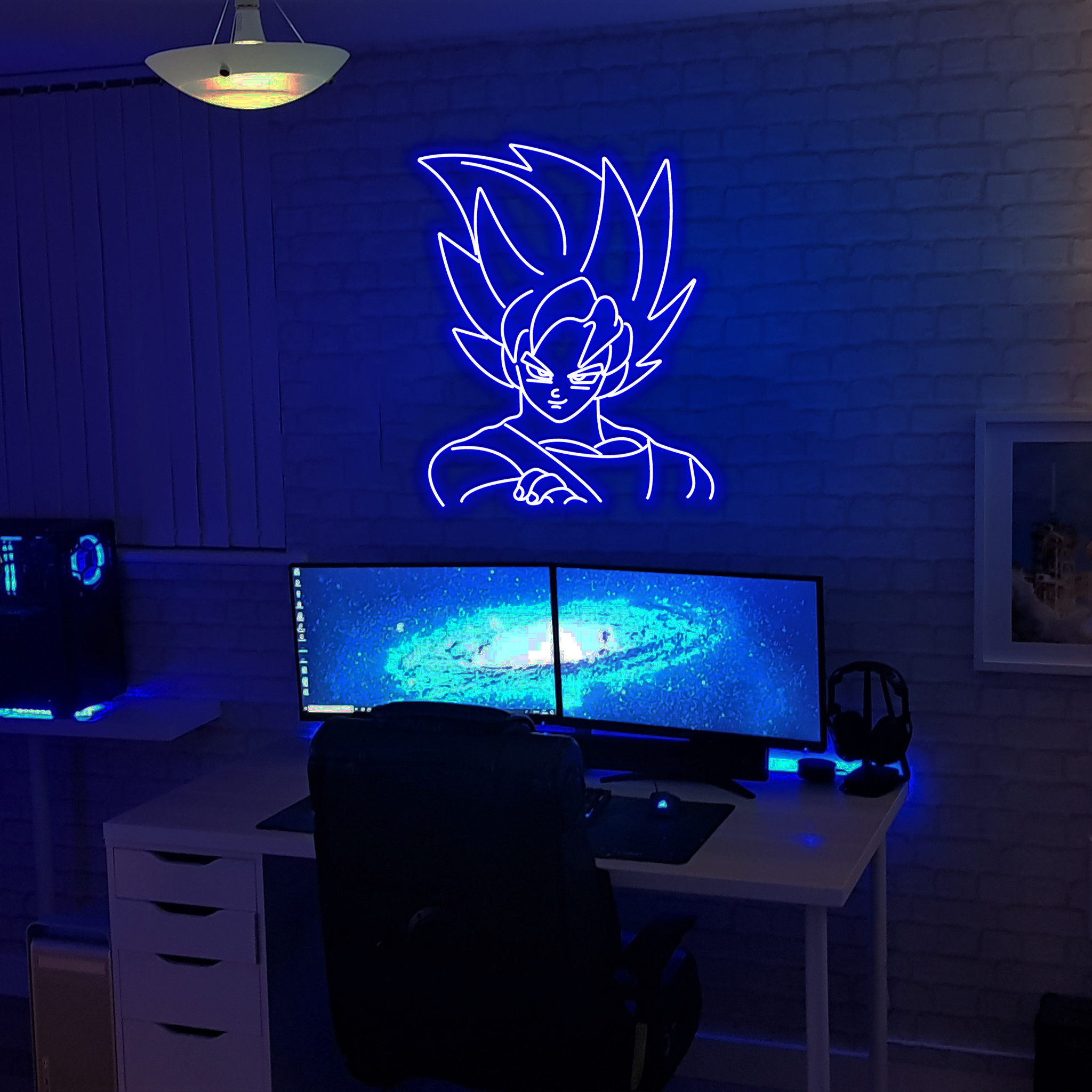 Son Goku Dragon Ball Neon Sign Kids Room Decor