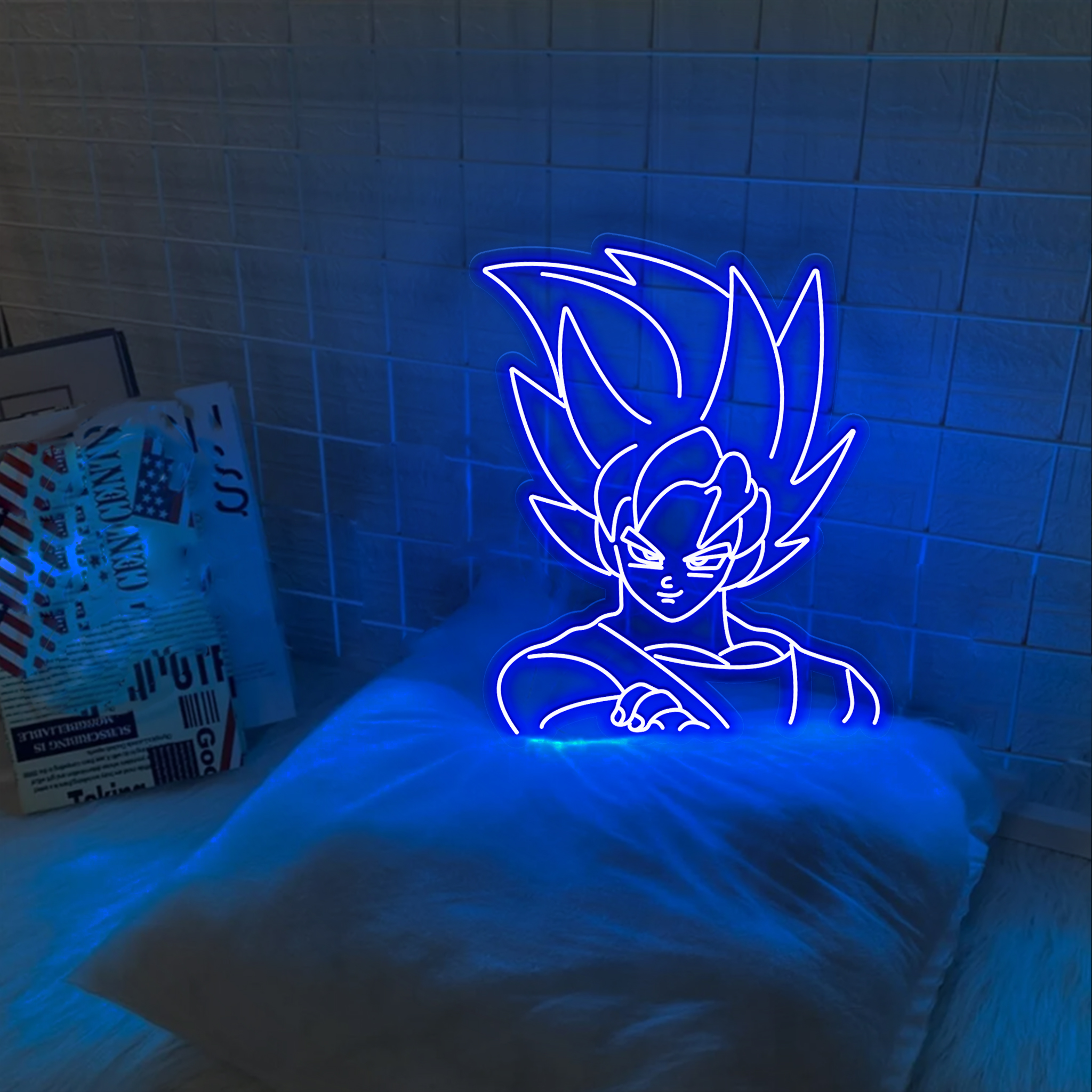 Son Goku Dragon Ball Neon Sign Kids Room Decor