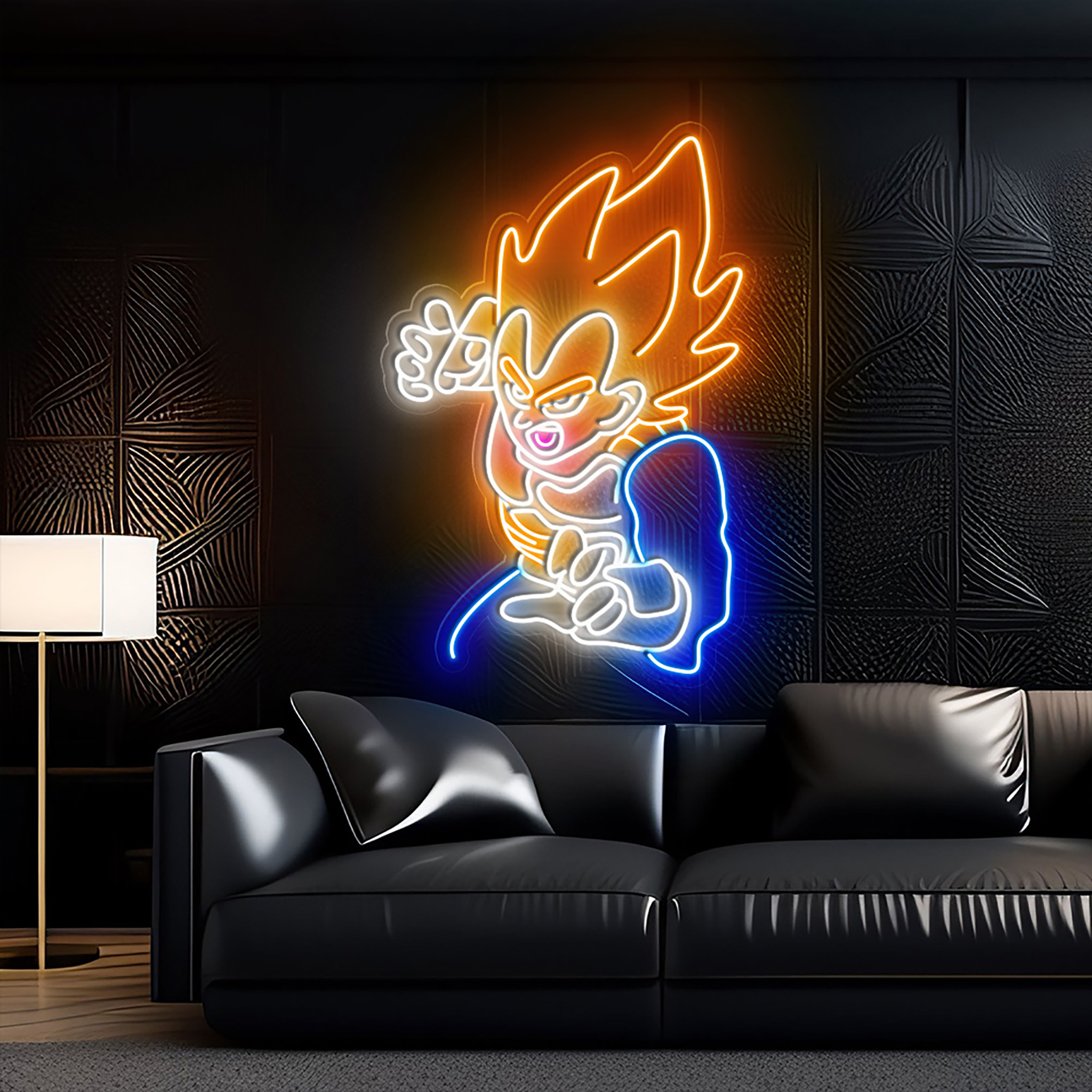 Vegeta Dragon Ball Z Neon Sign Anime Art Sign Decor