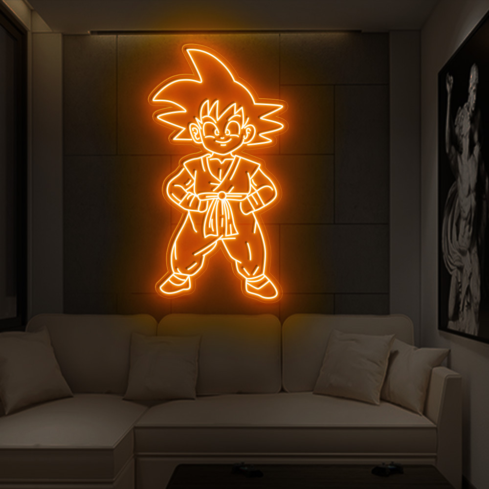 Goten Dragon Ball Z Neon Sign Anime Art Sign Decor