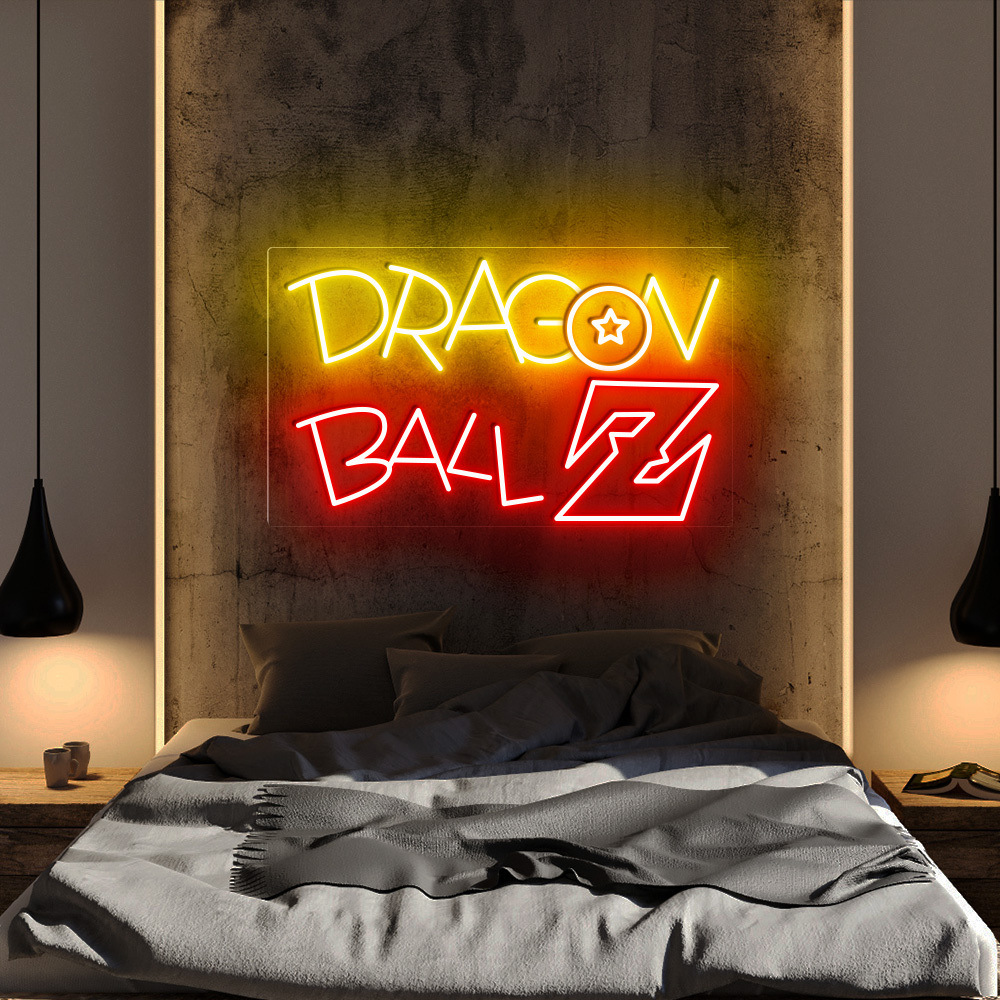 Dragon Ball Z Neon Sign Anime Art Sign Decor