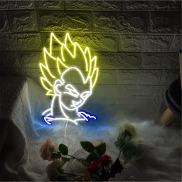 Vegeta Dragon Ball Z Neon Sign Anime Light Wall Decor